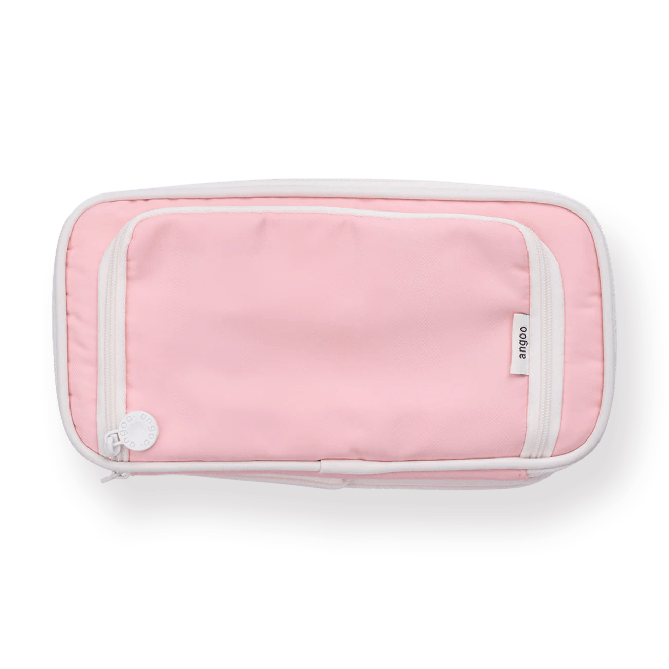 Handheld Macaron Color Pencil Case Pink Stationery Pal