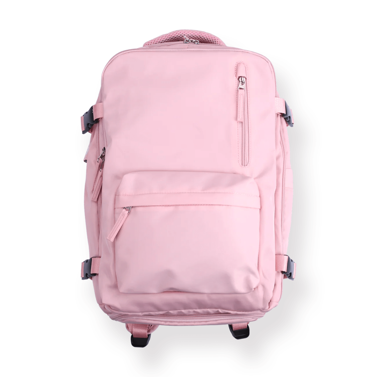 Multifunctional Large Capacity Backpack Pink — Stationery Pal