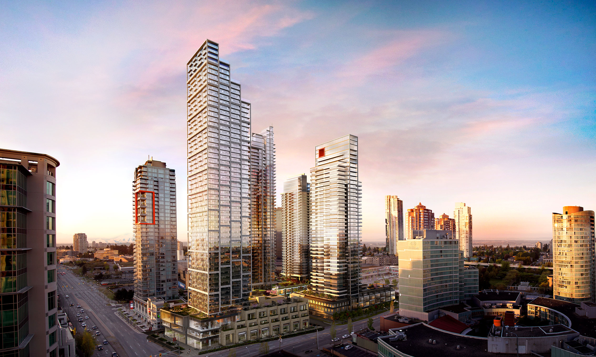 New Burnaby Condos Residences Station Square at Metrotown