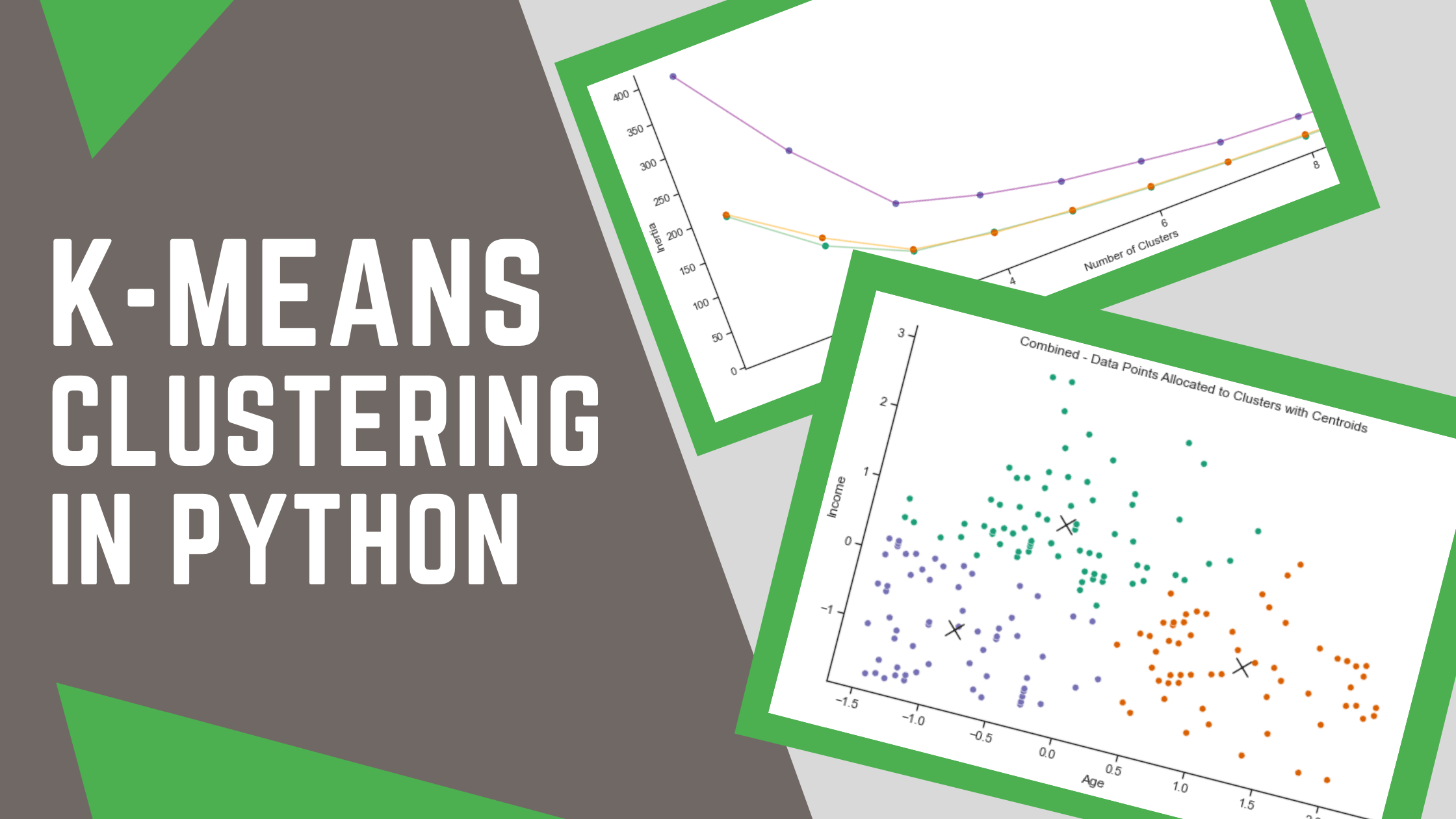 KMeans Clustering in Python Customer Data Segmentation