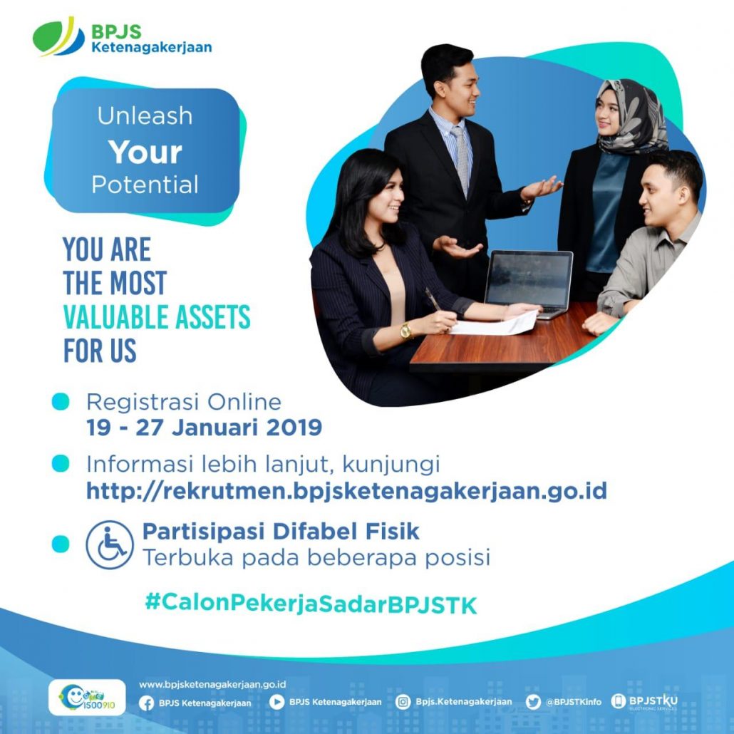 Open Recritment BPJS Ketenagakerjaan Program Studi Statistik Fakultas Open Recritment BPJS Ketenagakerjaan Program Studi Statistik Fakultas