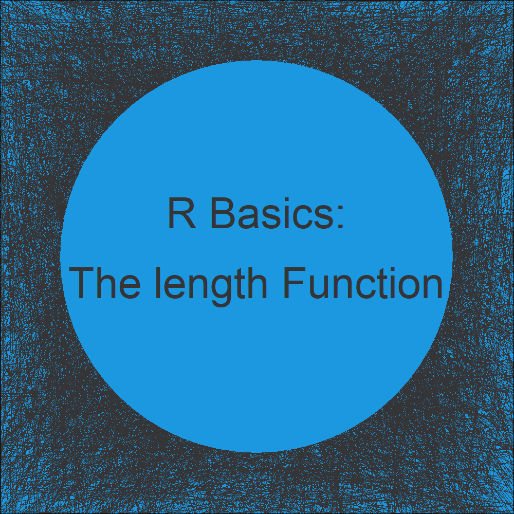 R length Function 3 Example Codes (Length of Vector, List & String)