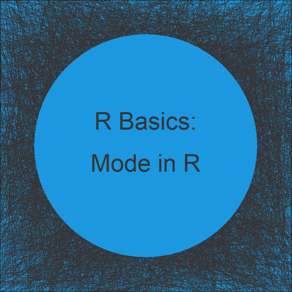 Mode in R (4 Programming Examples) SelfDefined &amp, DescTools Package