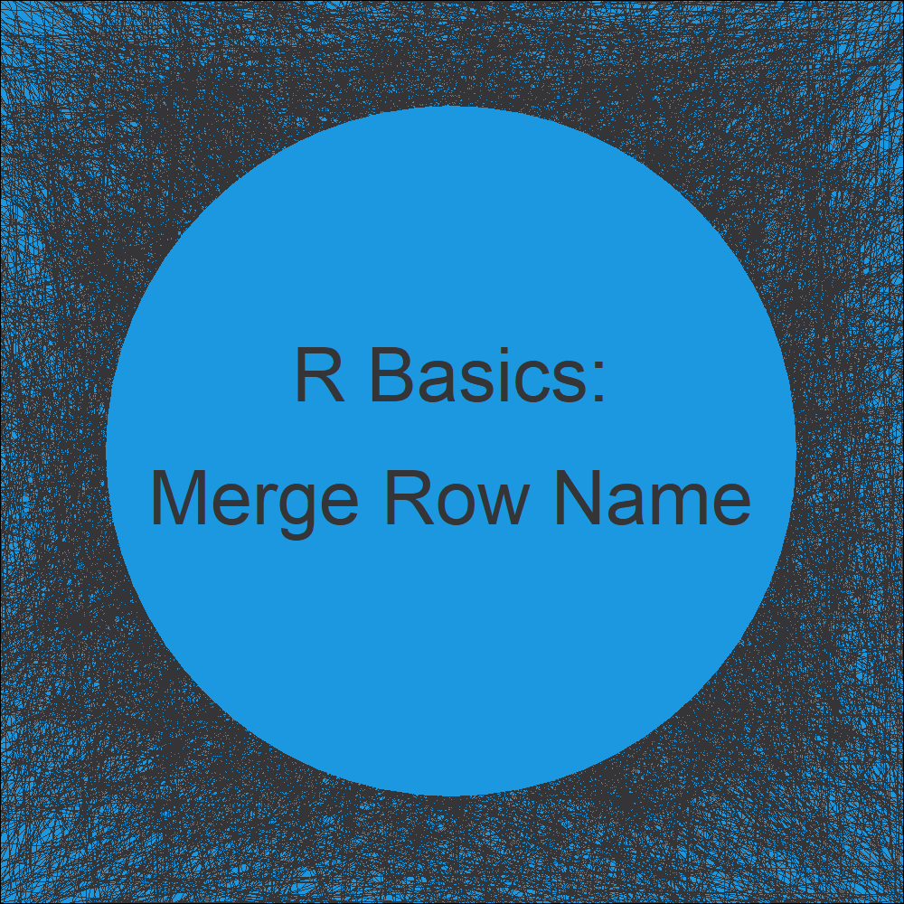 Merge Data Frames by Row Names in R (Example) Join & Combine