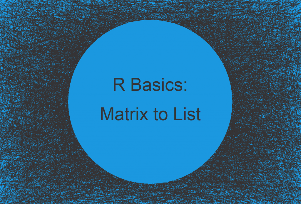 Convert Matrix to List of ColumnVectors in R (2 Examples) Split & Divide