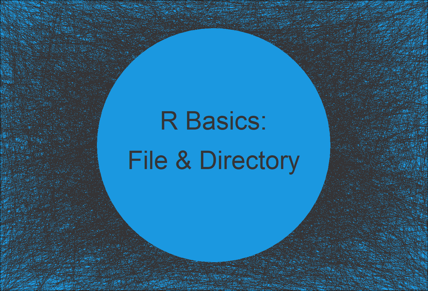 R Extract File & Directory Name from Path dirname & basename Function