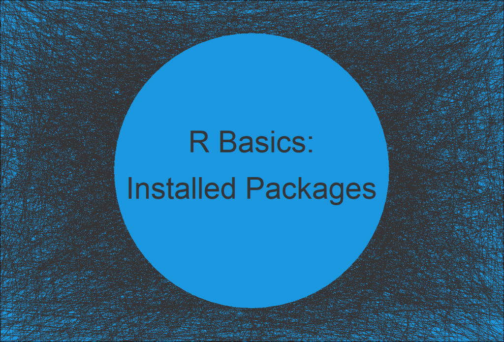 List of Installed Packages in R (Example) Get Names of All AddOns