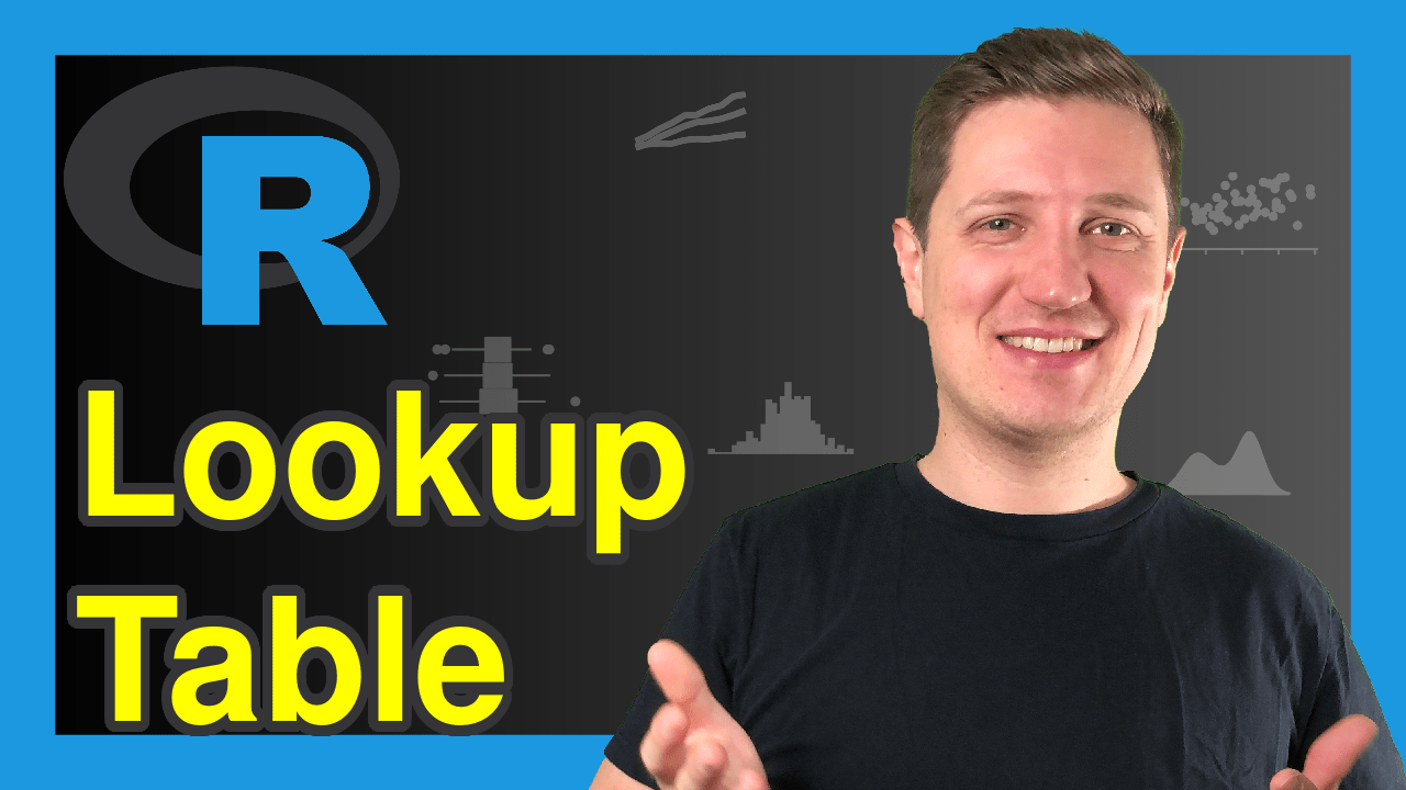 How to Create a Lookup Table in R (Example) Extract & Get Value & Row