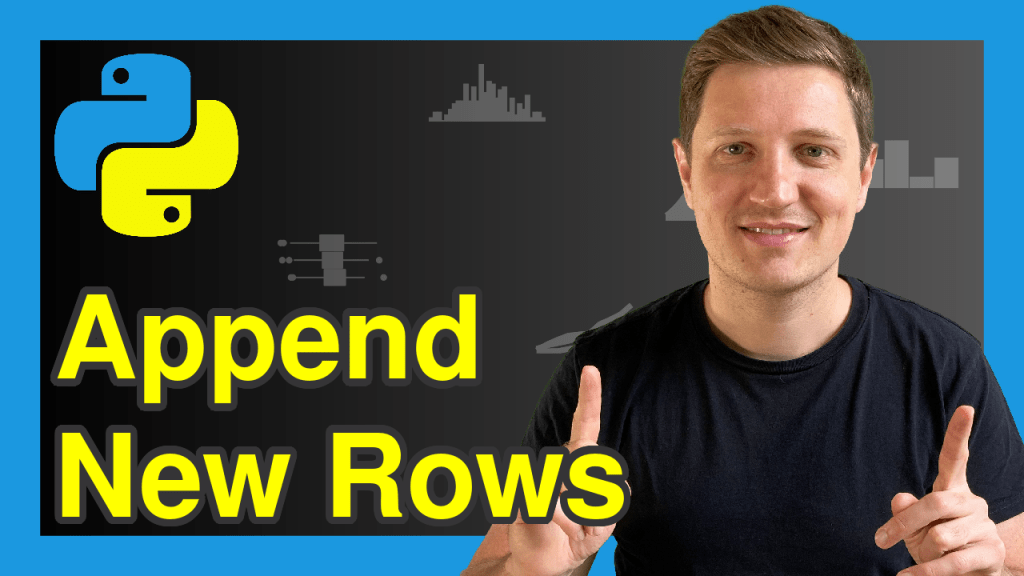 Append Rows to pandas DataFrame in for Loop in Python Add New Row