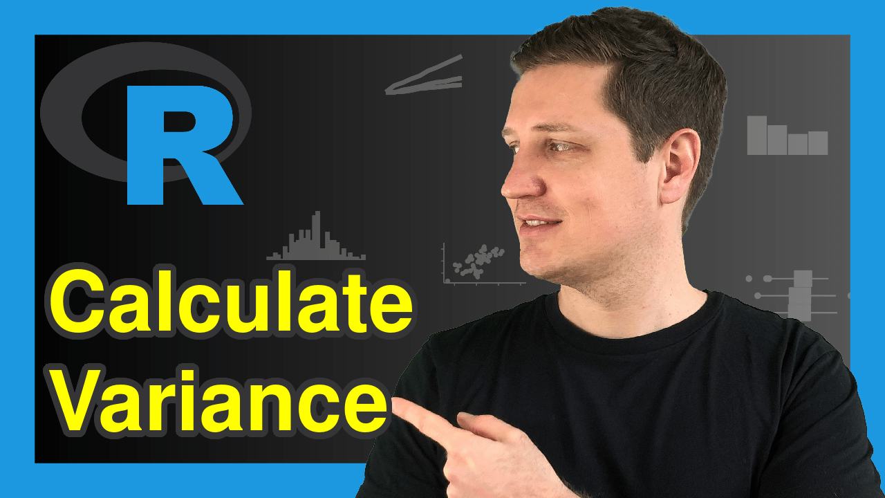 Variance in R (3 Examples) Apply var Function with R Studio