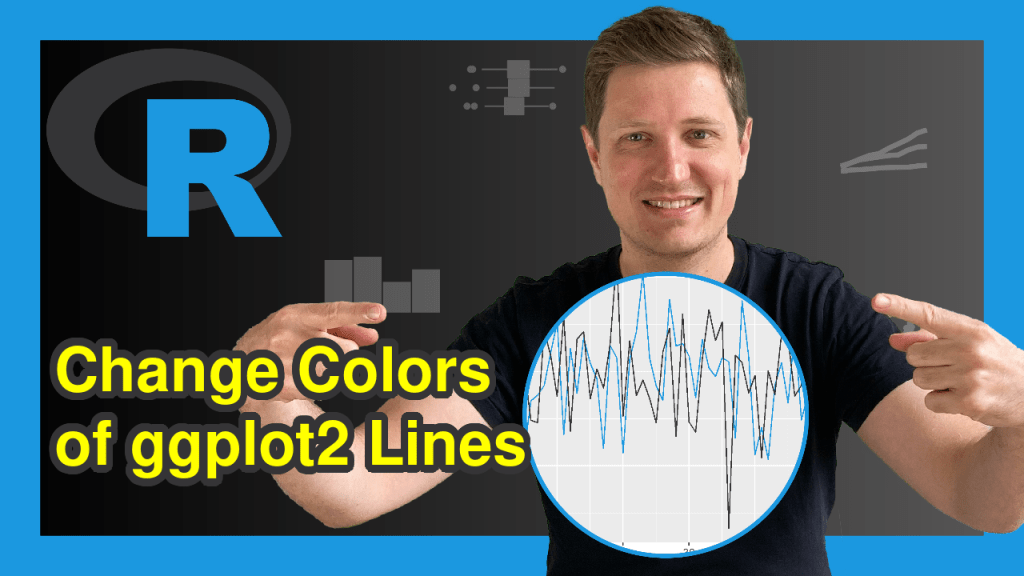 Change Colors in ggplot2 Line Plot in R (Example) Modify Color of Lines