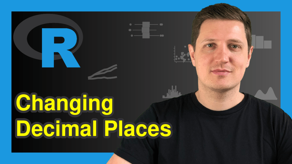 How to Format the Number of Decimal Places in R (2 Example Codes)