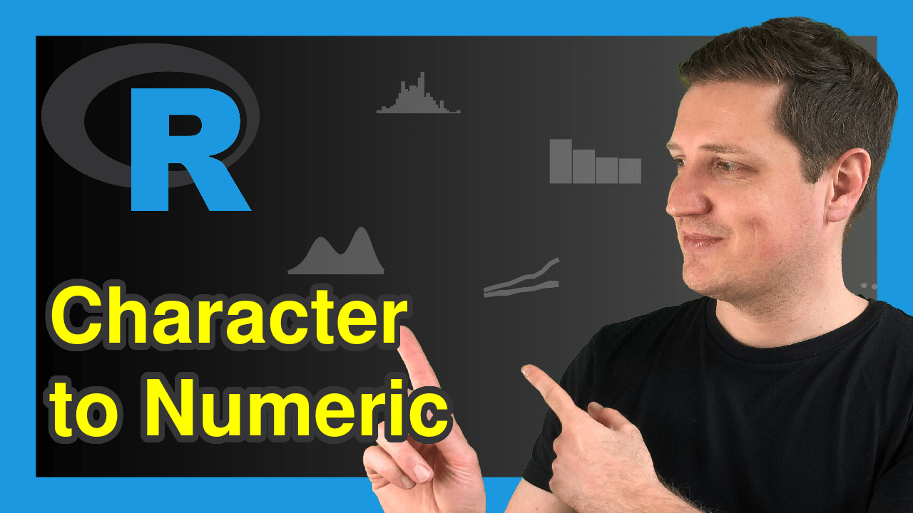 Convert Character to Numeric in R (Example for String Variable & Data