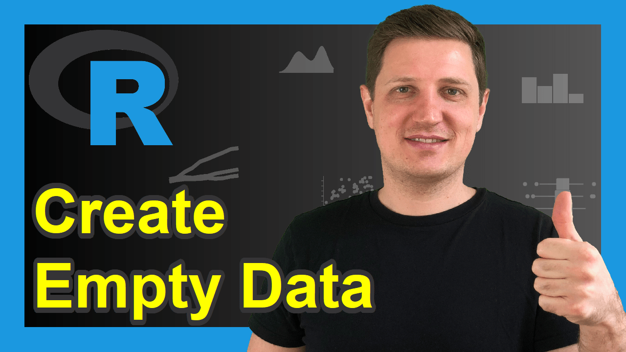 Create Empty Data Frame in R (Examples) Column Names & Zero Rows