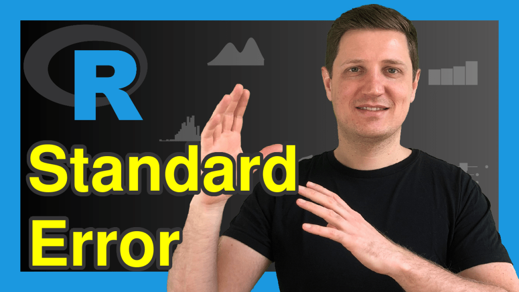 Standard Error in R (2 Example Codes) UserDefined & std.error Function