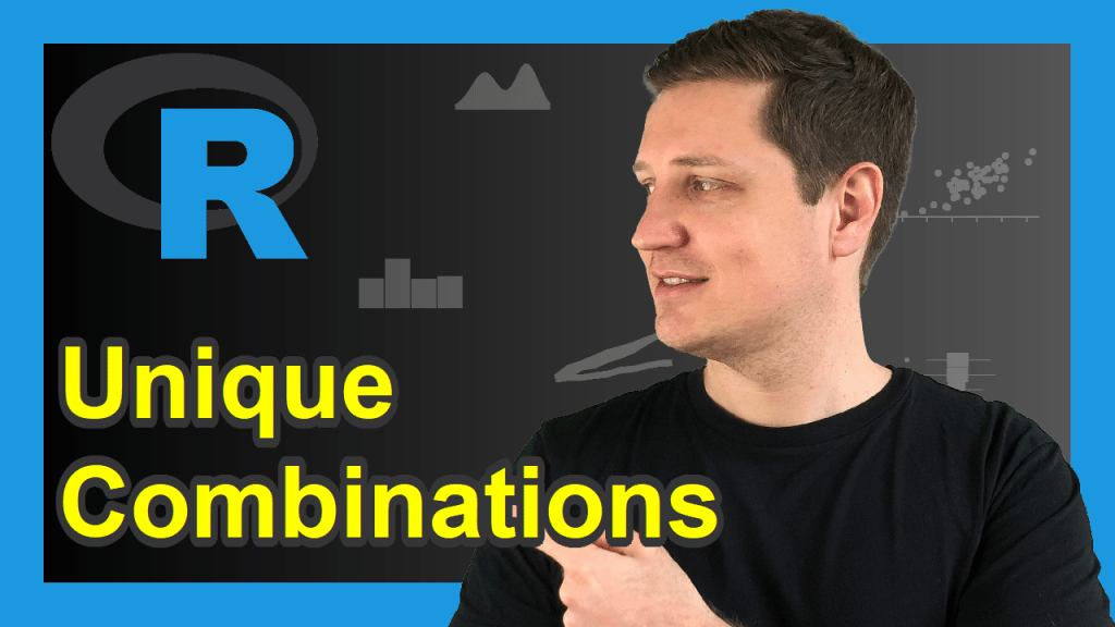 Unique Combinations of All Elements from Two Vectors in R (2 Examples)