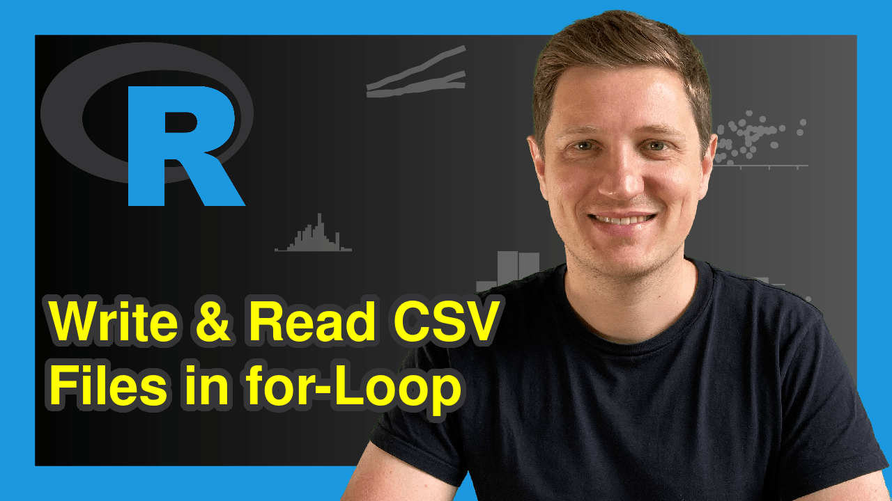 Write & Read Multiple CSV Files Using forLoop in R (2 Examples)
