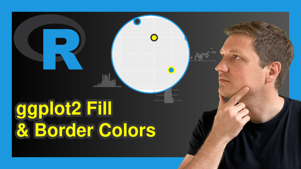 R Change Fill & Border Color of ggplot2 Plot (Example) Modify Colors