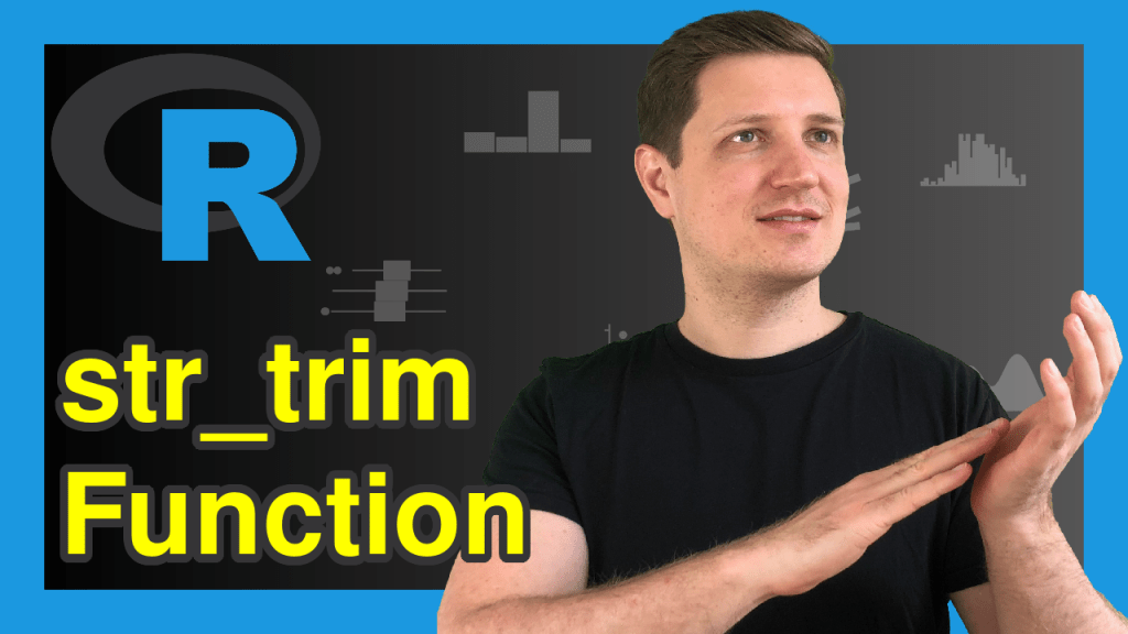 str_trim Function in R (Example) stringr Package Programming Code