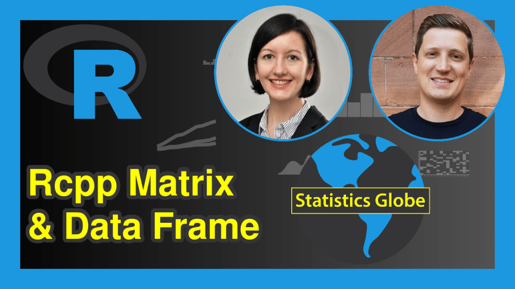 How to Create a Data Frame & Matrix Using Rcpp Package in R (Example)