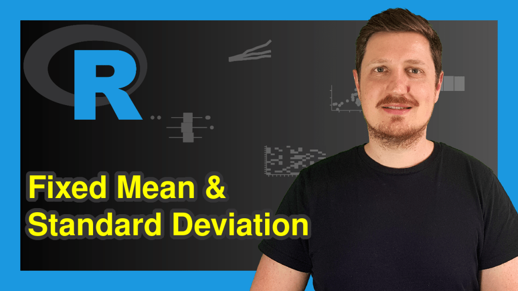 Generate Random Values with Fixed Mean & Standard Deviation in R