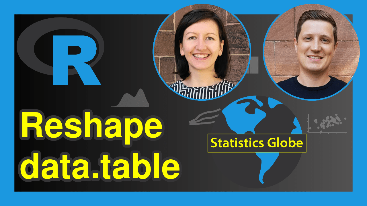 How to Reshape a data.table in R (3 Examples) Wide to Long Format