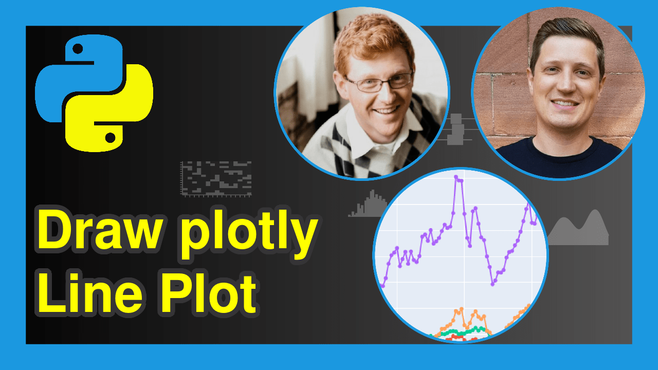 Draw plotly Line Plot in Python (Example) Interactive Curve Chart