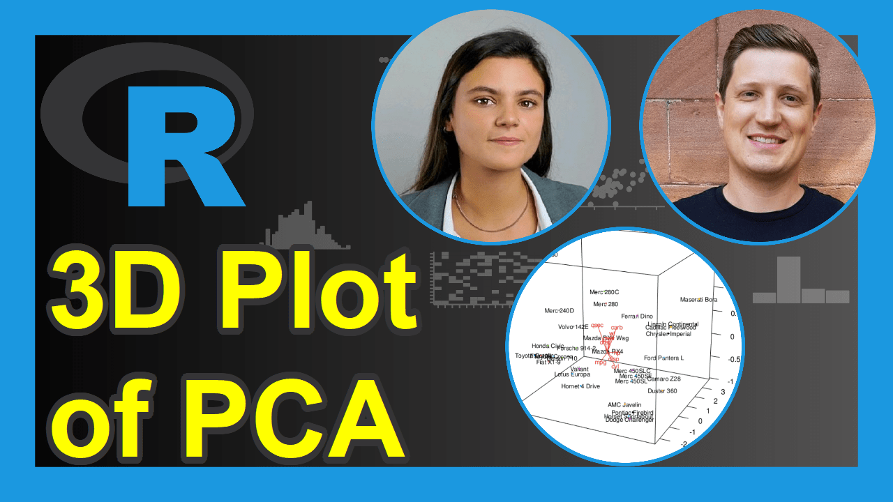 3D Plot of PCA in R (2 Examples) Principal Component Analysis
