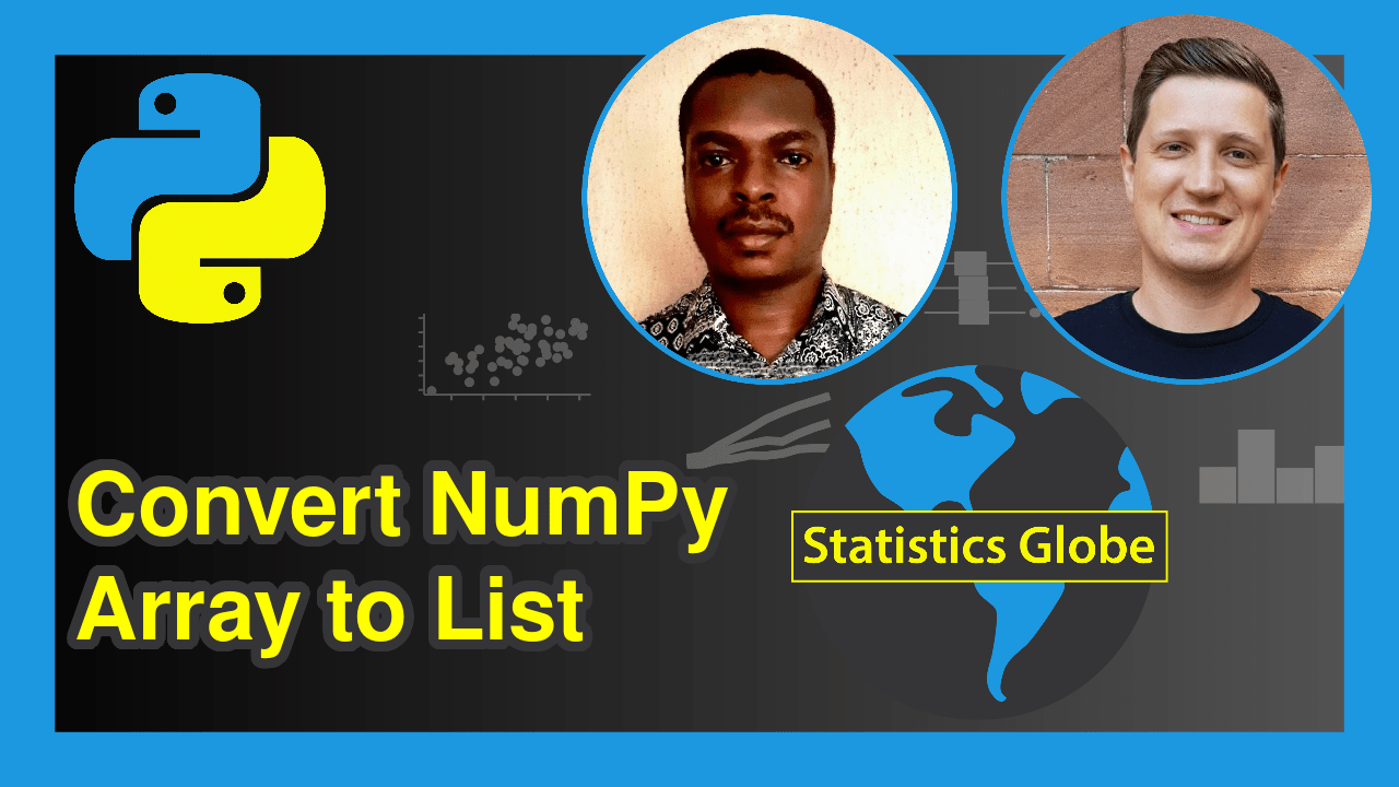 Convert NumPy Array to List in Python (4 Example) tolist() Method