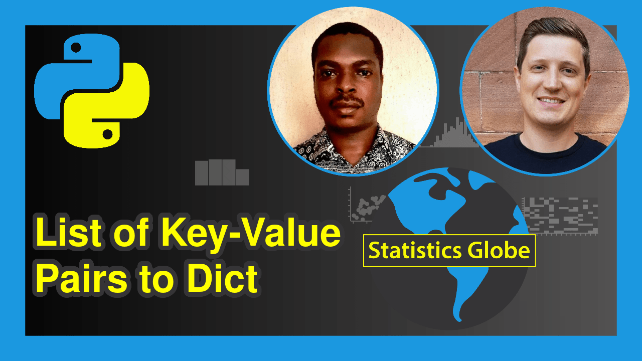 Convert List of KeyValue Pairs to Dictionary in Python (3 Example)