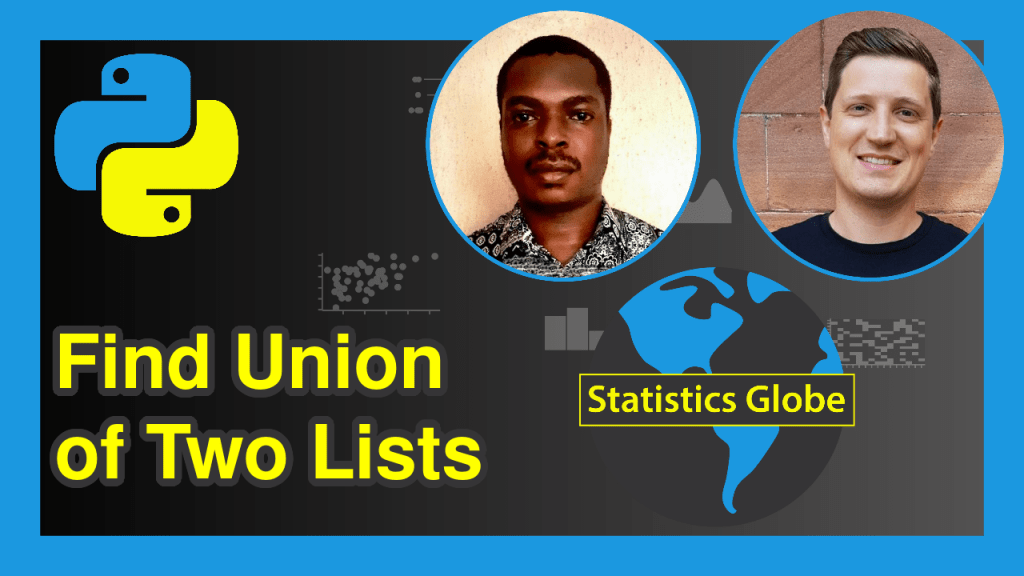 Find Union of Two Lists with Unique Elements in Python (Example)