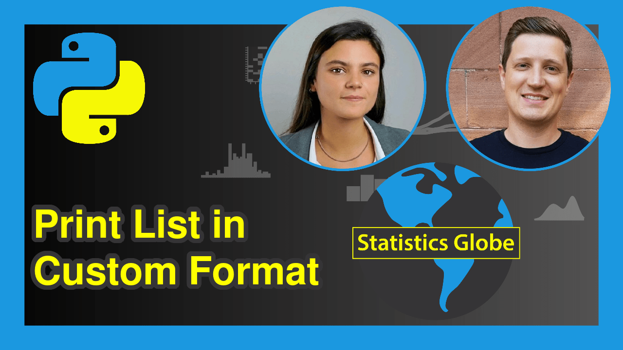 Print Python List in Custom Format (Examples) Customize Display