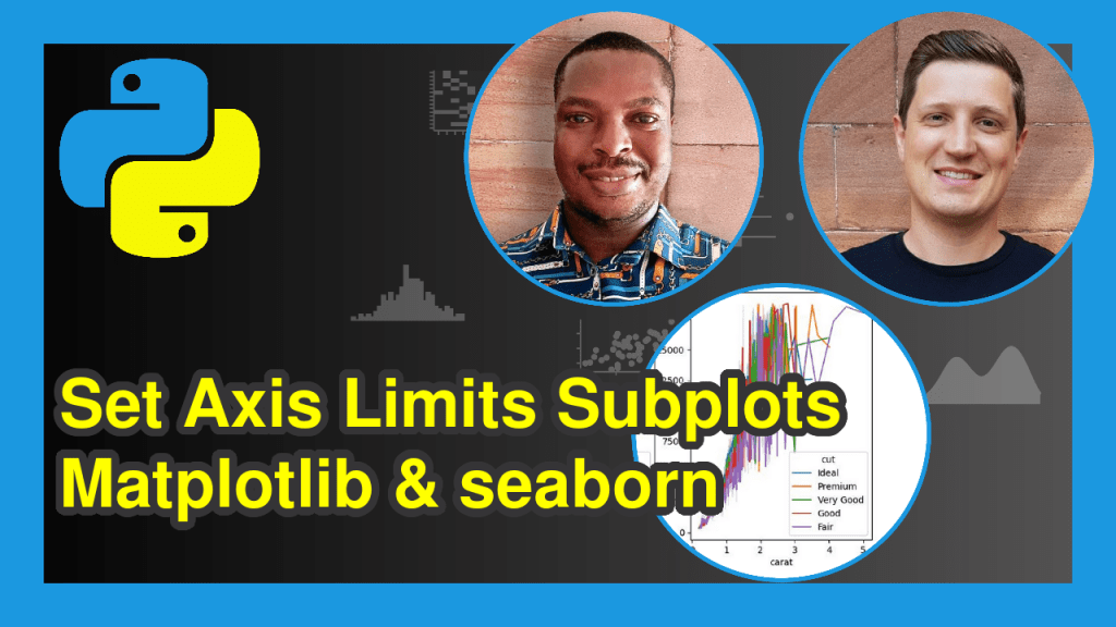 Set Axis Limit of Subplot in Python Matplotlib & seaborn (Example)