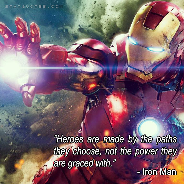 Iron Man Quote Status Quotes (statquotes)