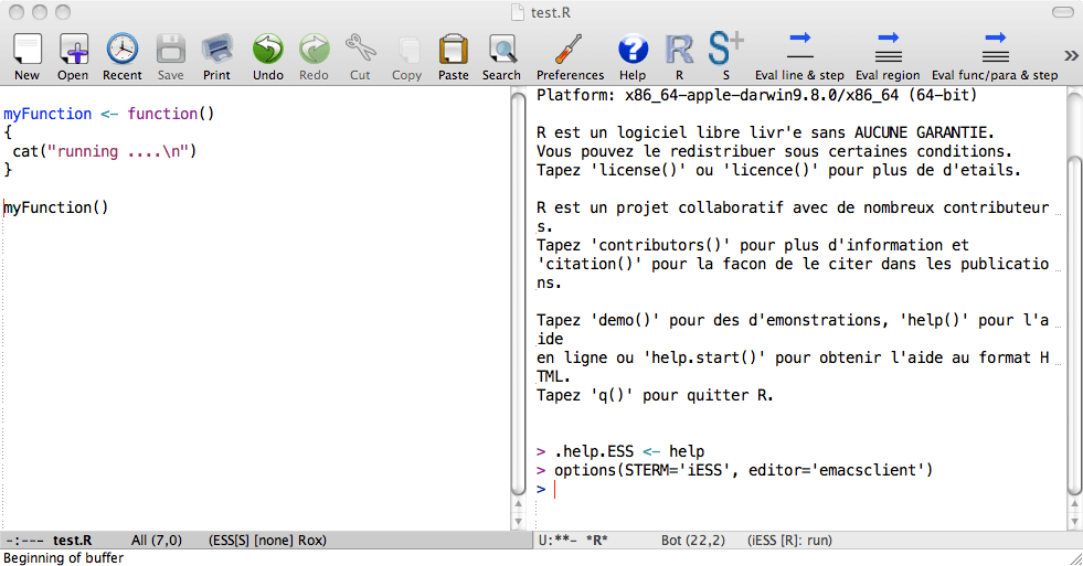 Using Emacs to work with R Rbloggers