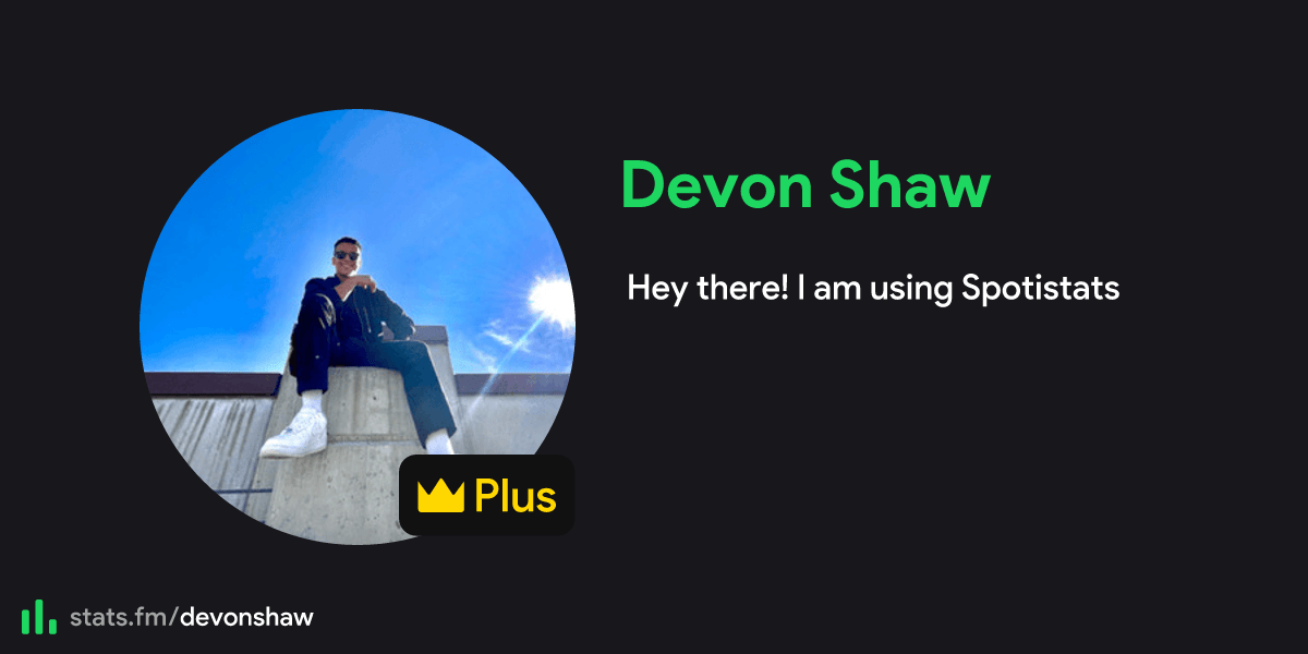 Devon Shaw's stats, streams and more | stats.fm