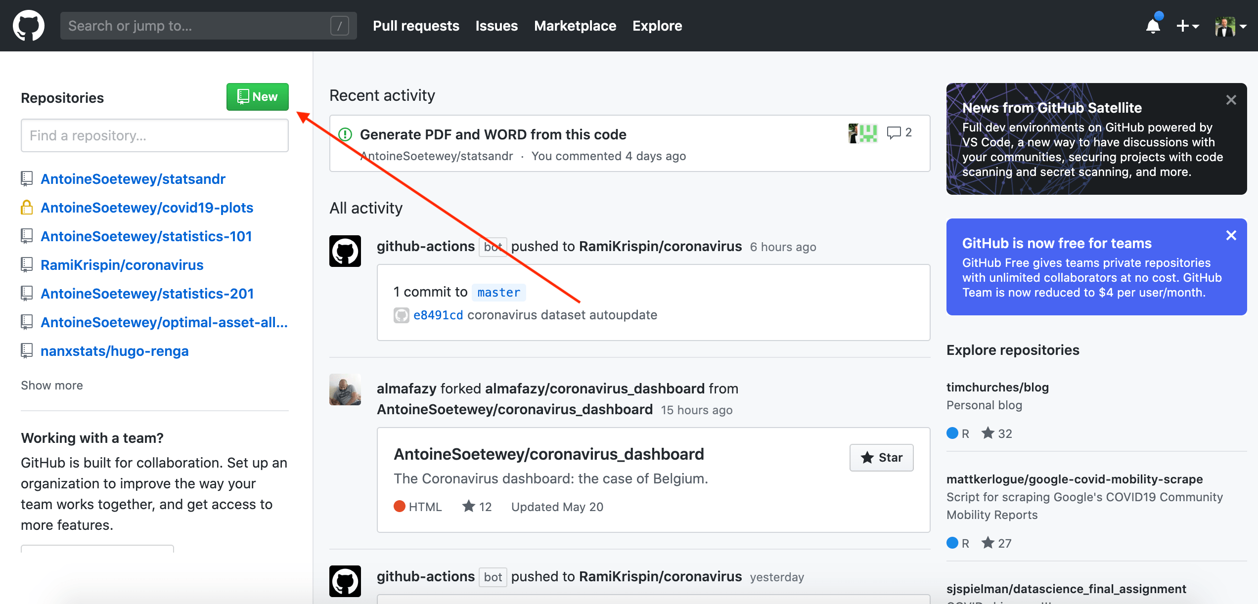 How to upload your R code on GitHub example with an R script on MacOS Stats and R