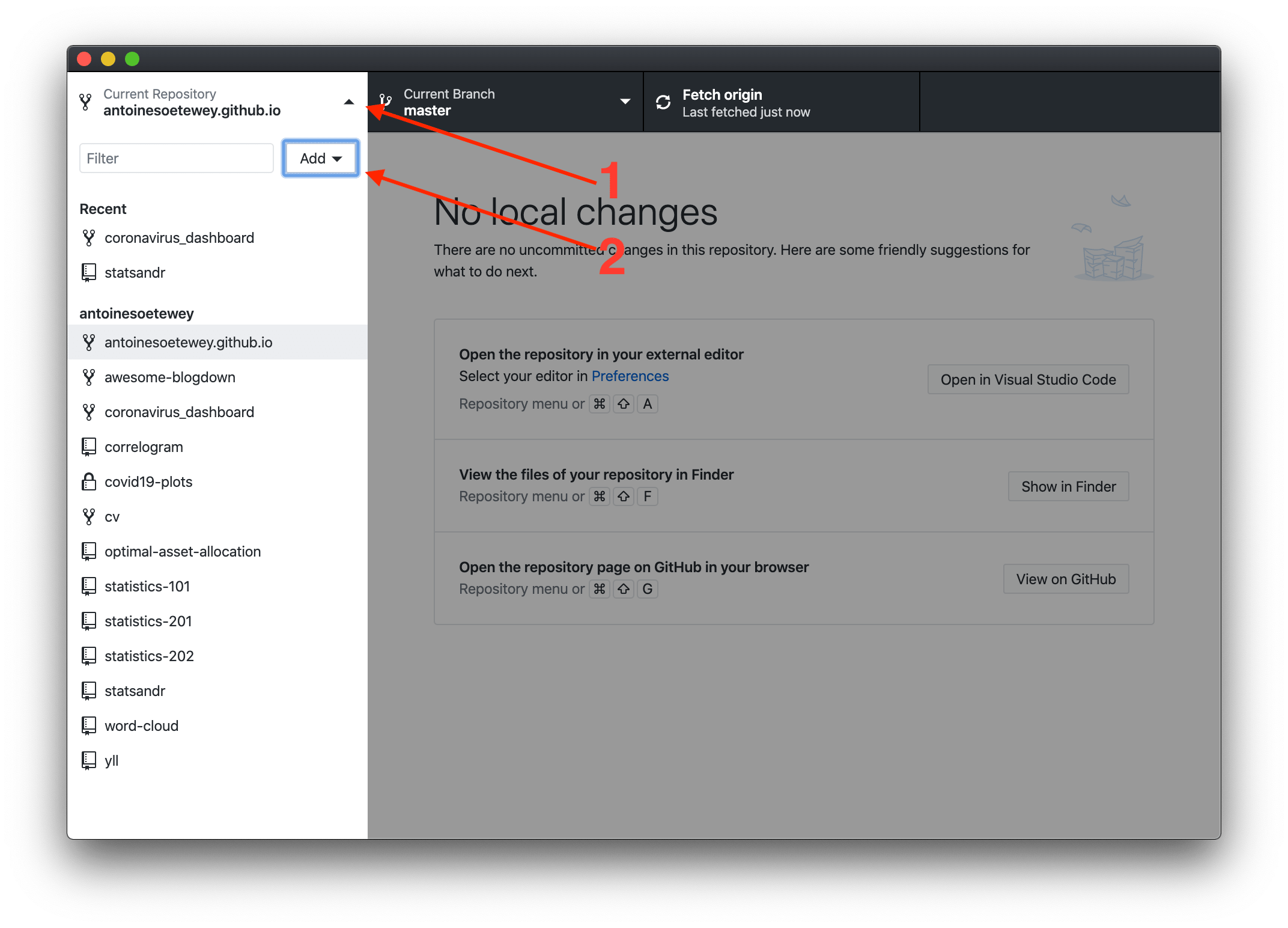 How to upload your R code on GitHub example with an R script on MacOS Stats and R