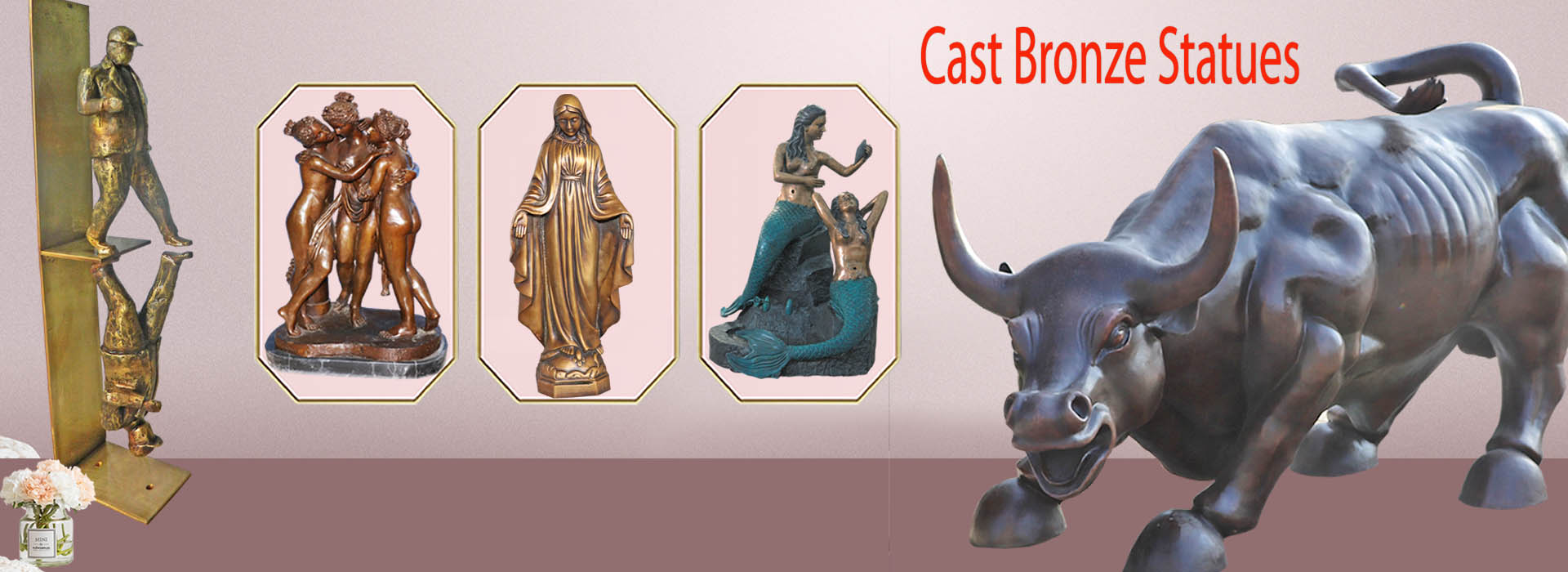 Custom marble statues bronze statues fiberglass statues manufacturer