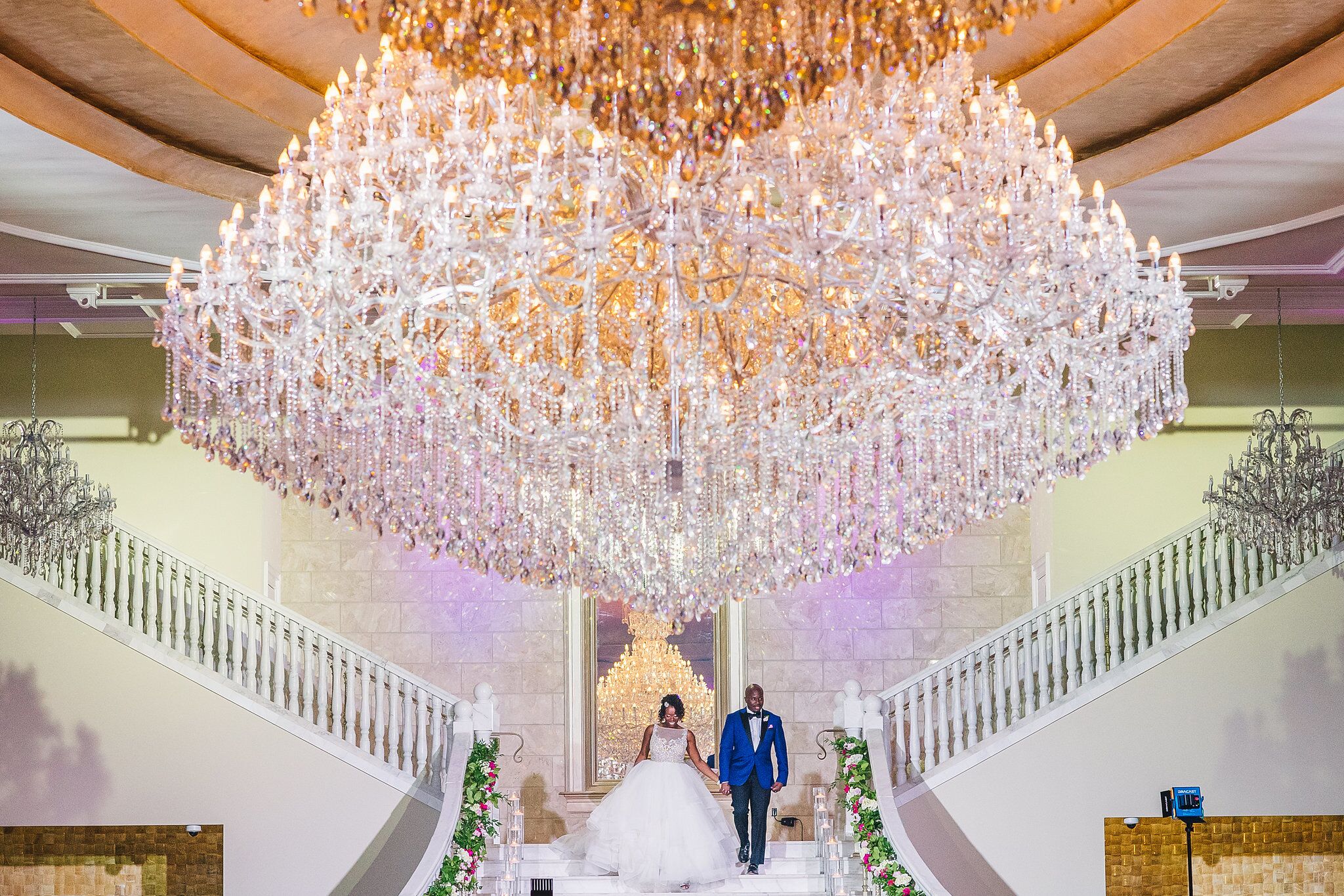 Luxurious 500 person wedding Bellevue Conference & Event Center Chantilly