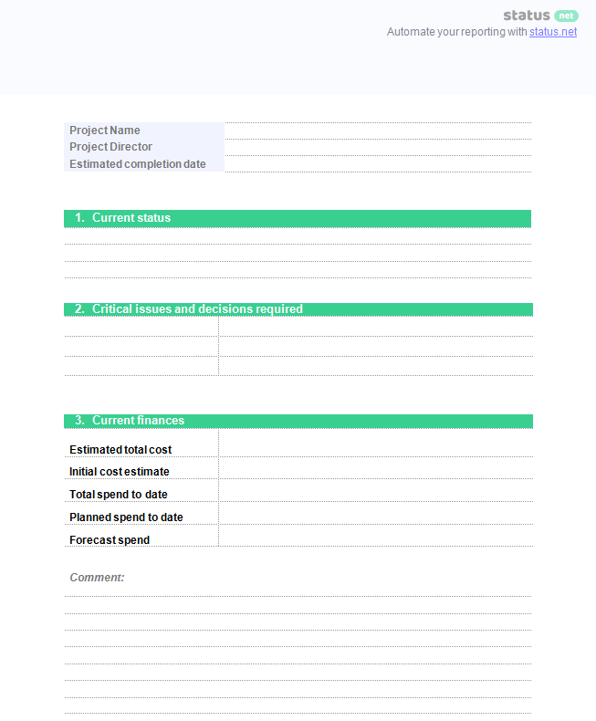 30+ Free Project Report Samples [Printable, Customizable]