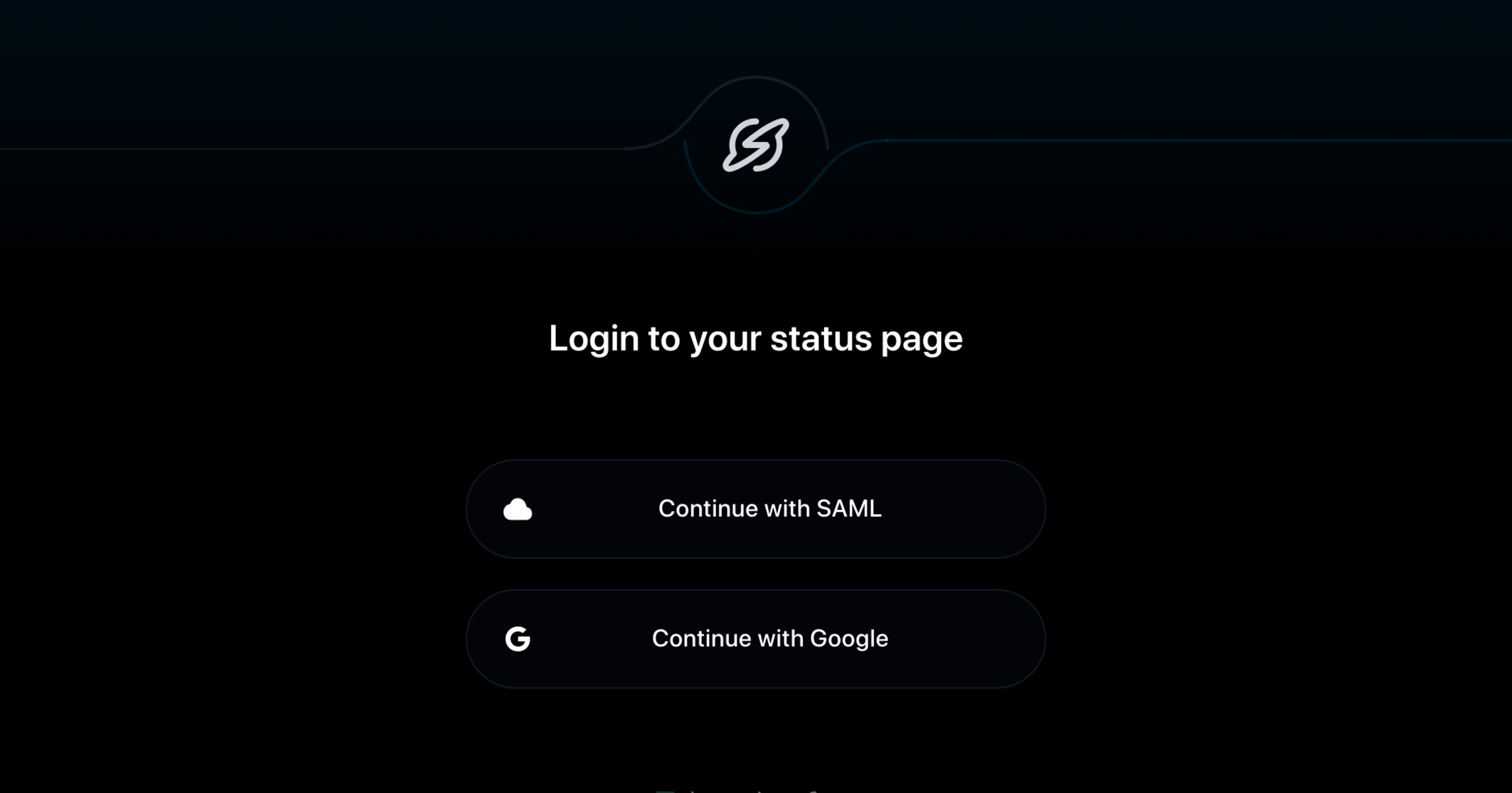 Login to your status page Instatus SDIT Status