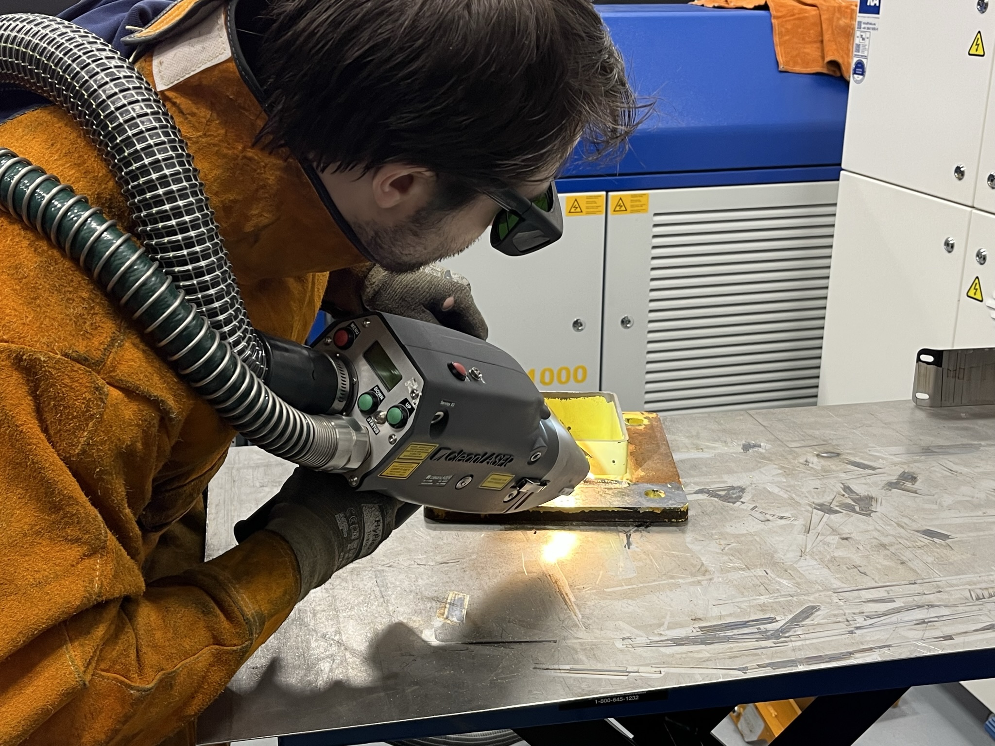 Clean Laser Ablation System CL 1000 Staub Precision Machine