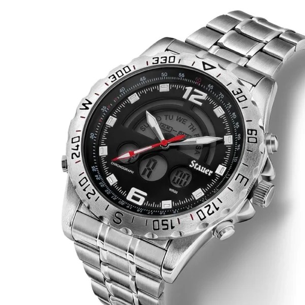 Stauer Compendium Hybrid Watch • Stauer
