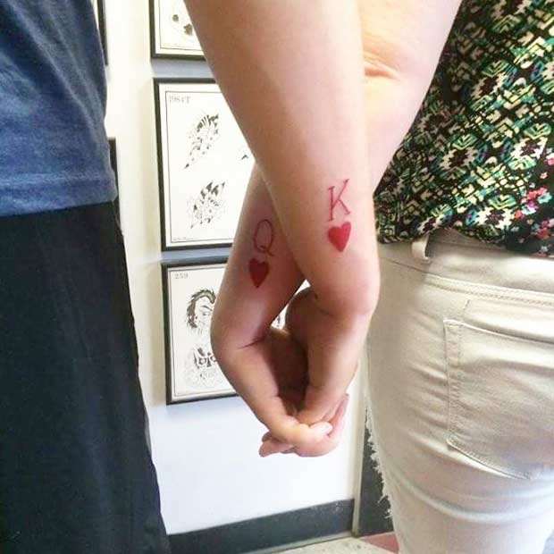 51 King And Queen Tattoos For Couples - Page 4 Of 5 - Stayglam 620_x_620_jpg