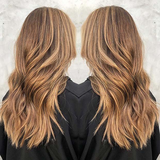 51 Beautiful Long Layered Haircuts Page 5 of 5 StayGlam