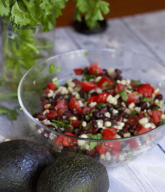 Perfectly Spicy Black Bean And Grilled Corn Salsa Recipe