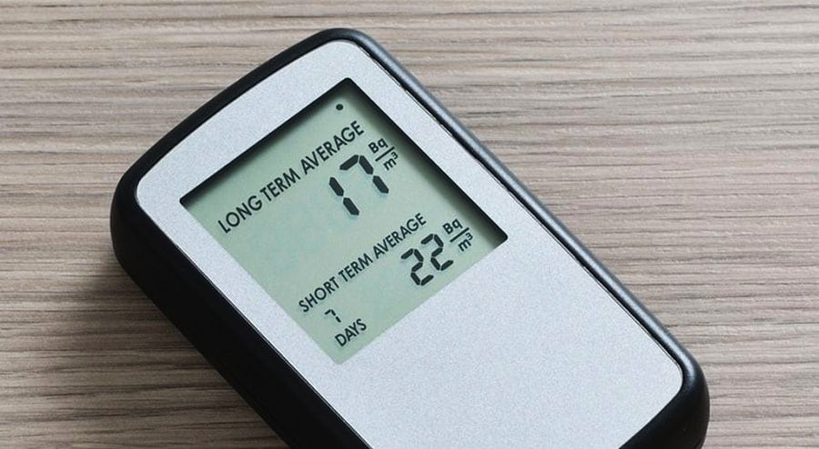 Radon Detector Improving Indoor Air Quality