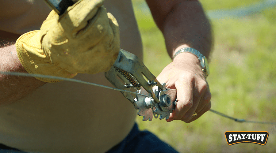 How to Fix Wire Fence Stay Tuff Fence