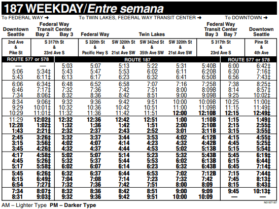 Seattle Metro Transit Holiday Schedule 2023 Improving Metro Bus Schedules With Link Connections – Seattle Transit Blog